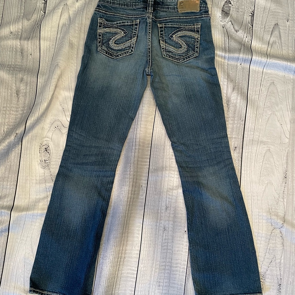 Silver Aiko Bootcut Jeans